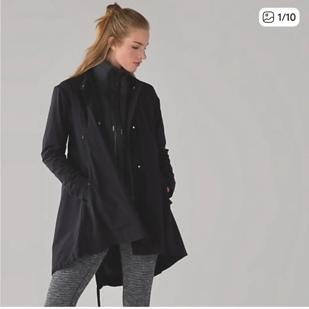 Lululemon &Go Swing trench coat - Picture 2 of 11